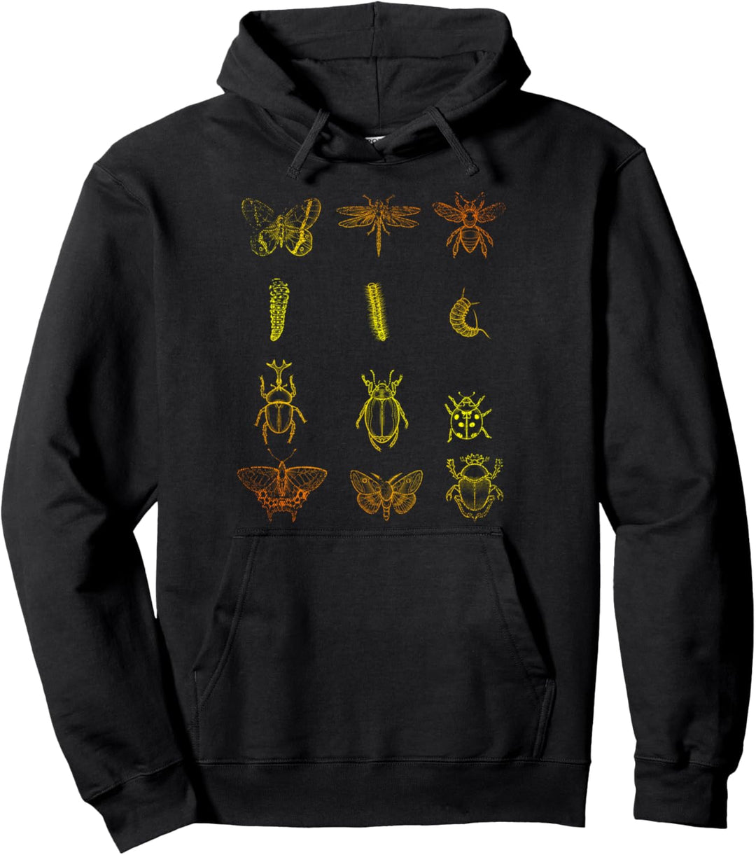 Biologe Insekten Sammler Käfer Sammlung Entomologie Pullover Hoodie
