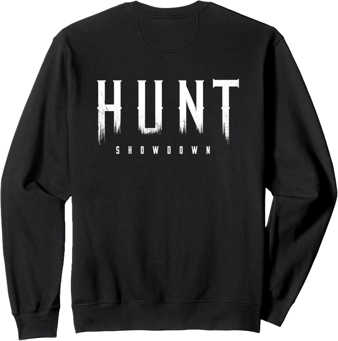Hunt: Showdown Logo Art on Both Sides Black Edition Sweatshirt
