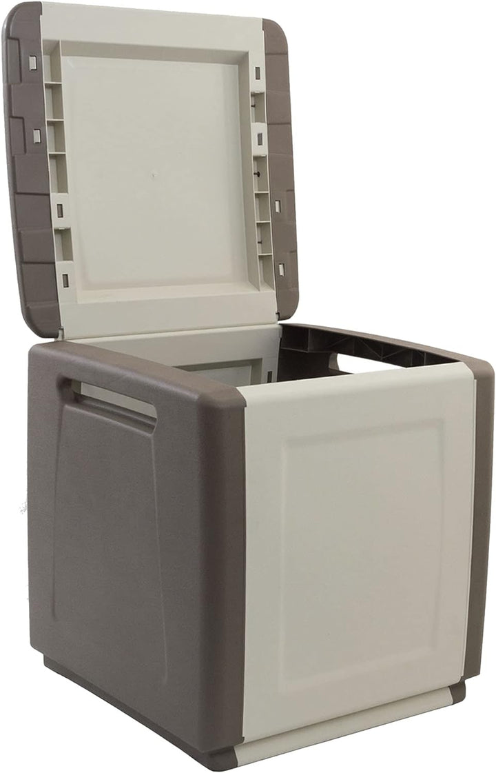 Art Plast Kissenbox CB1/T Gartenbox Auflagenbox Gartentruhe Mehrzwecktruhe 130 Liter