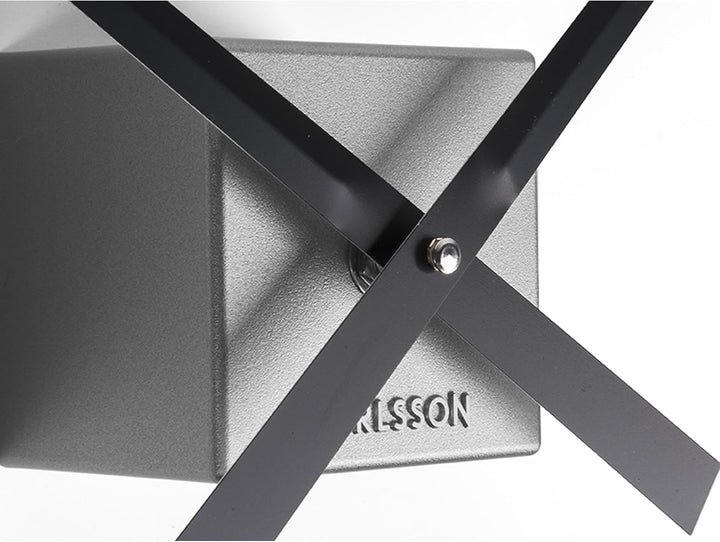 Karlsson KA5698MC DIY Cubic Uhr, Wanduhr, Kunststoff, Mehrfarbig, One Size One Size Mehrfarbig, One