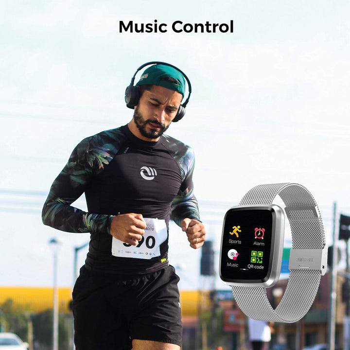 novasmart - runR III Smartwatch Fitness Tracker HD-Farbbildschirm Fitness Armband Uhr mit Pulsmesser