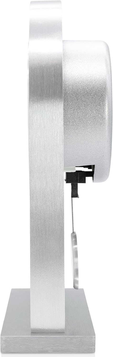 Acctim Kaminuhr aus Metall, Silber, Einheitsgrösse