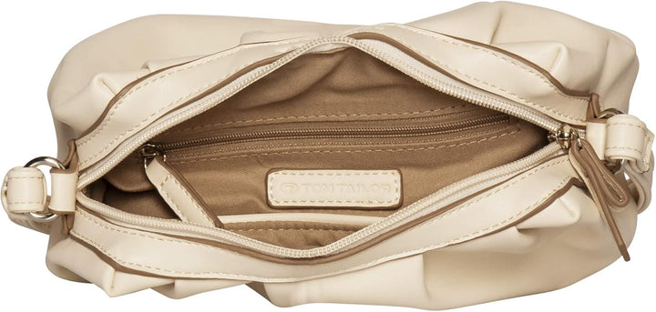 TOM TAILOR Damen Ivy Umhängetasche Off White, Off White