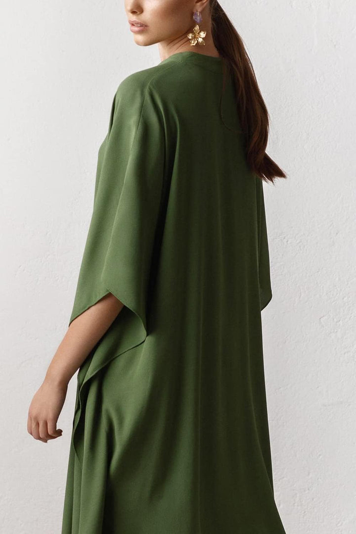 YouKD Damen Langer Kaftan Bohemian Cardigan Strand Badeanzug Cover Up Kleid Plus Size Robe Einheitsg