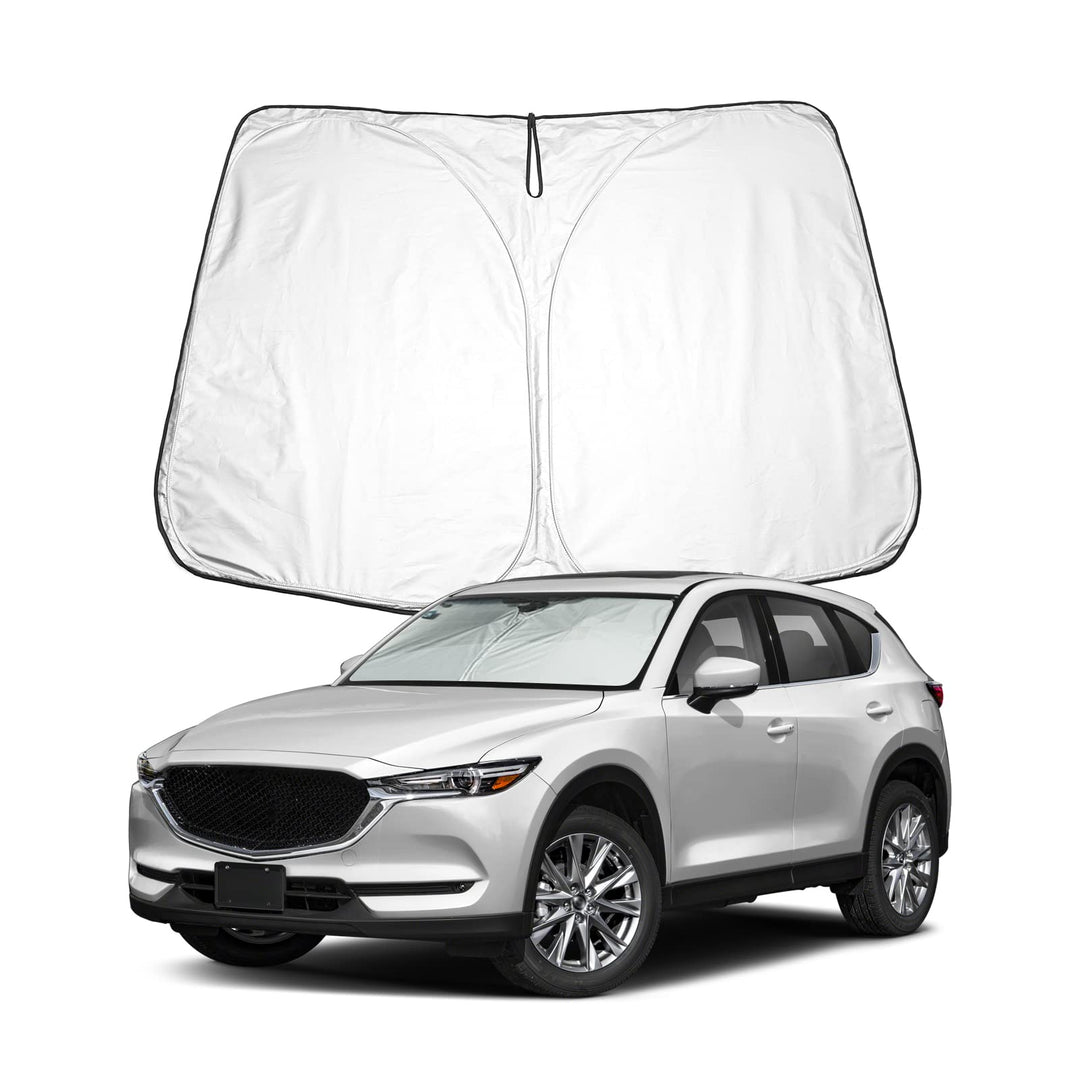 BIXUAN Sonnenschutz kompatibel mit Mazda CX-5 KF Serie 2 2017-2023 Windschutzscheibe für das Auto Fr