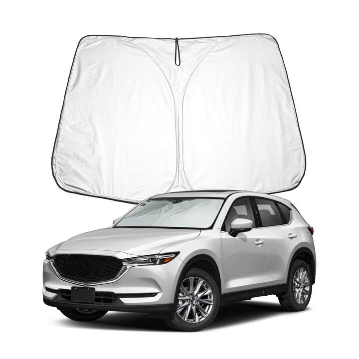 BIXUAN Sonnenschutz kompatibel mit Mazda CX-5 KF Serie 2 2017-2023 Windschutzscheibe für das Auto Fr