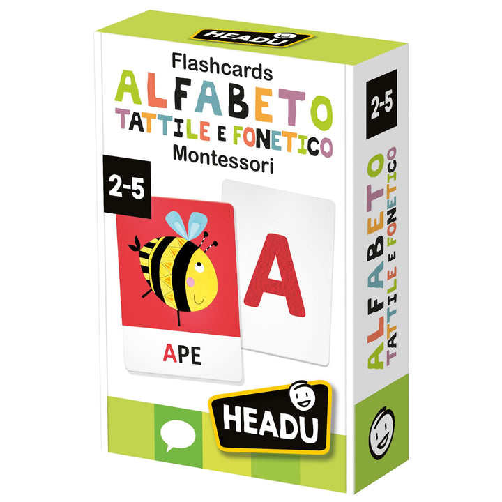 Headu - Flashcards Alphabet Taktile und Phonetisch, IT23752
