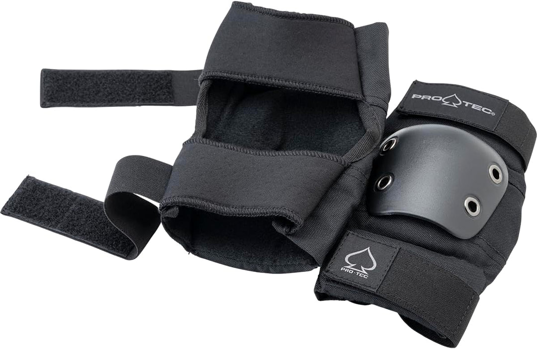 Pro tec Kinder Protektor Street Gear 3-Pack Boys S Schwarz, S Schwarz