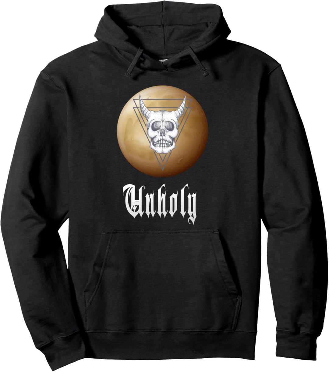 Unholy, Satanist, Teufel, Gothic, Vollmond, Satan Pullover Hoodie