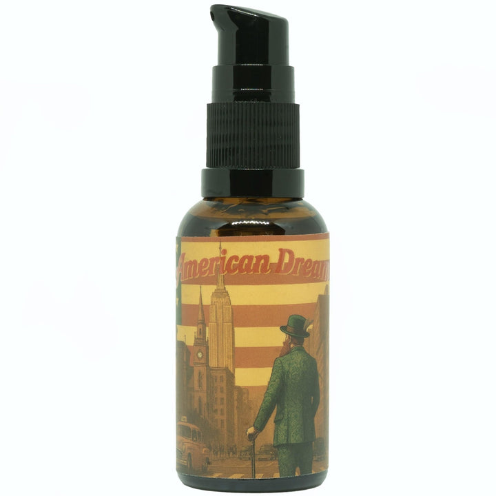 American Dream Bartöl 30ml Nährendes Öl für Bart & Gesicht Leichte Formel mit Jojoba, Hanf & Avocado