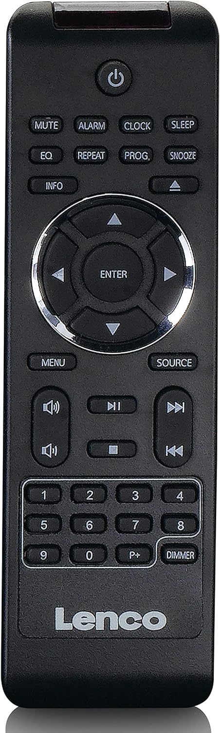 Lenco MC-175 Kompaktanlage - DAB+ und FM - CD/MP3 Player - Bluetooth - 2 x USB - QI Lader - 2 x 20 W