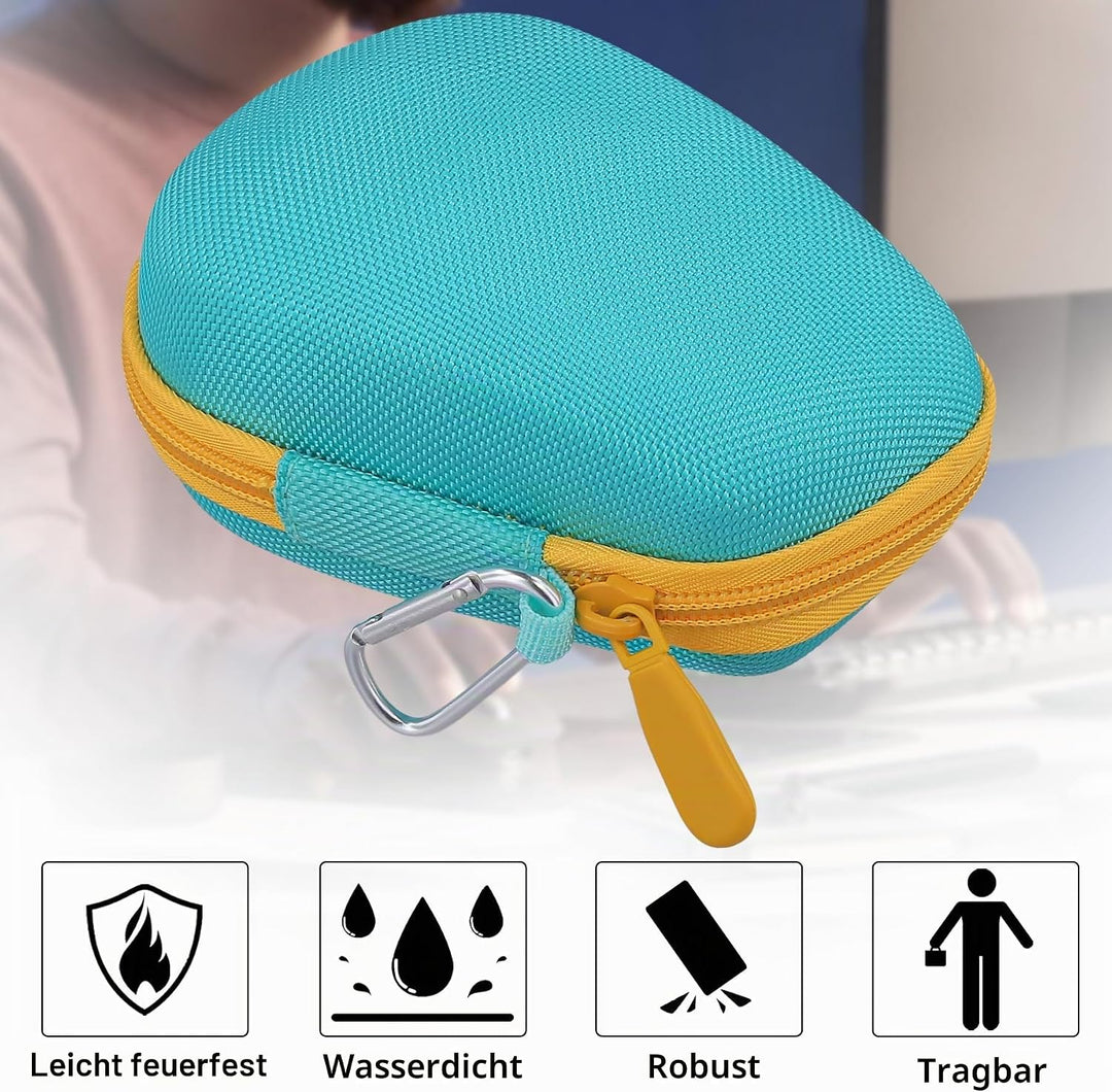 co2CREA Hart Schutz Hülle Etui Tasche für Logitech MX Master 4 /Master 3 /Master 3S Kabellose Maus T