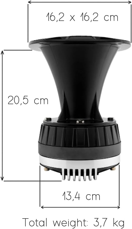 KIT Set FÜR DS18 PRO-DKH1X 1 Kompressionstreiber mit 16,2 x 16,2 cm Quadrathorn, 320 Watt rms 640 Wa