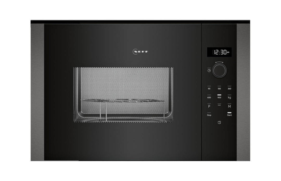 NEFF HLAGD53G0, N 50, Einbau-Mikrowelle mit Grill, Automatikprogramme, Easy Clean Selbstreinigung, E
