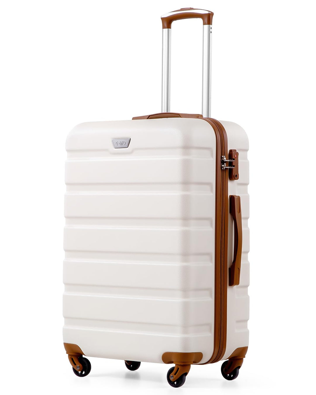COOLIFE Hartschalen-Koffer Trolley Rollkoffer Reisekoffer ardschale Boardcase Handgepäck mit TSA-Sch