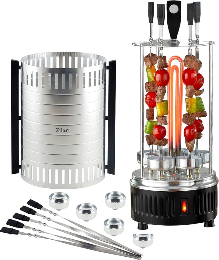 Schaschlik Grill Kebap Grill Döner Grill Schaschlikgrill Elektrogrill Tischgrill Kebap Maker Partygr