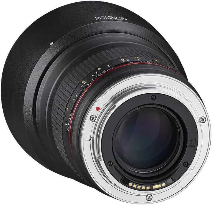 Rokinon 85M-FX 85mm F1.4 Ultra Wide Fixed Lens for Fujifilm X-Mount Cameras, Fujifilm X-Mount