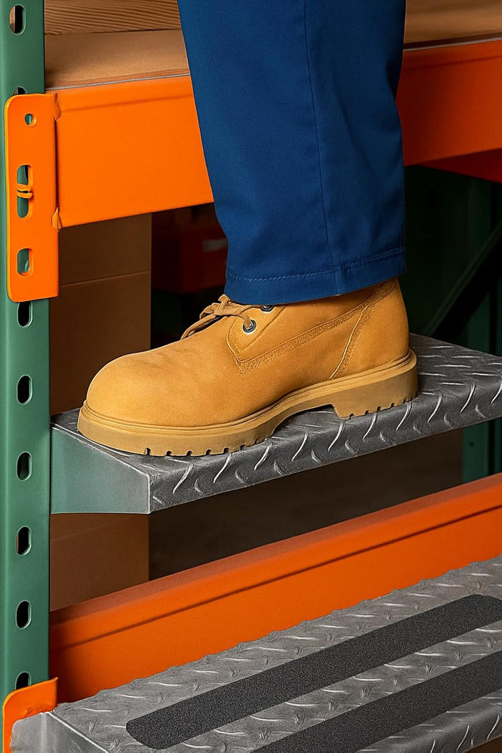 notlok Safety Work - Antirutsch Klebeband [ 18M x 5cm ] Gelb | Griptape für den Innen- und Aussenber