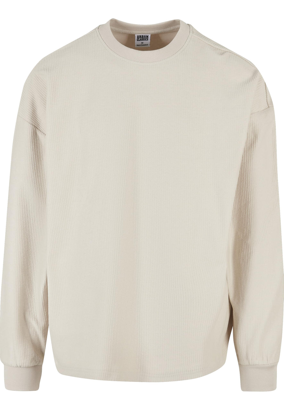 Urban Classics Herren Sweatshirt Rib Terry Boxy Crew, Pullover für Männer in Oversized Optik, in 2 F