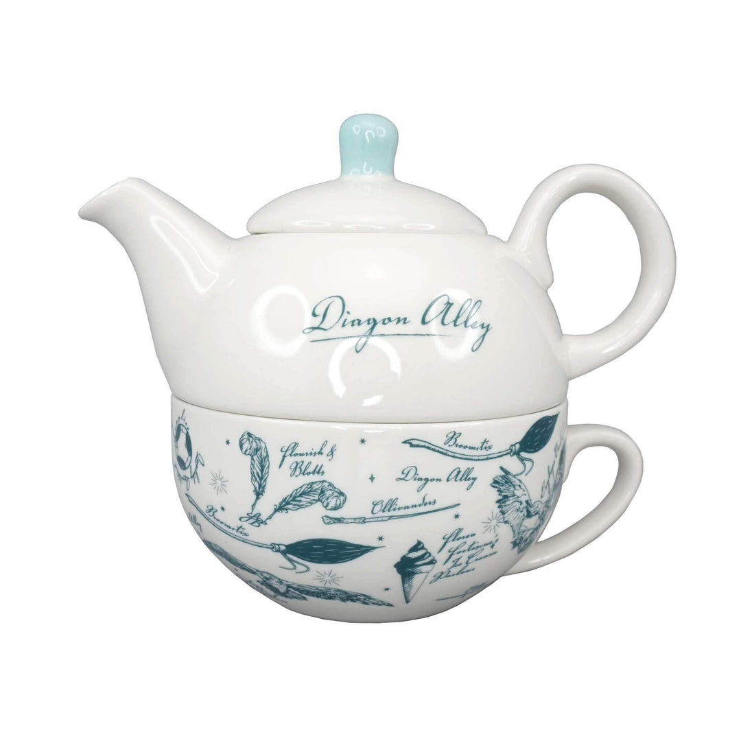 Harry Potter Tee-Set - Diagon Alley - Tea for One - Harry Potter Tasse - Teekanne für einen - kleine