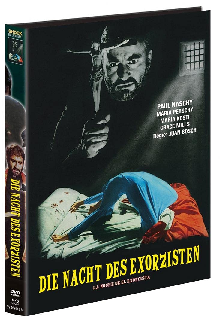Die Nacht des Exorzisten - Mediabook - Cover B auf 222 Stück, Blu-ray