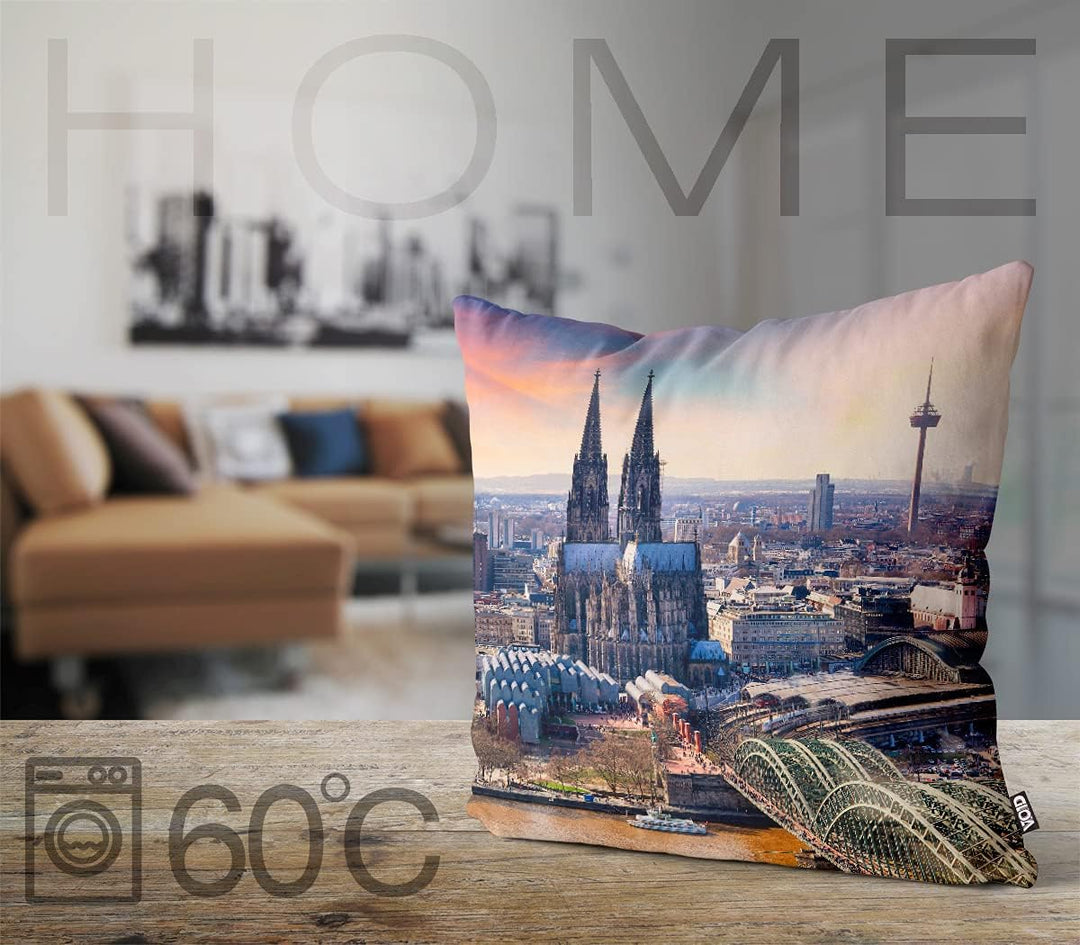 VOID Köln Stadt Dom Kissenbezug Kissenhülle Sofakissen Kissen Deko Outdoor-Kissen Dekokissen, Kissen