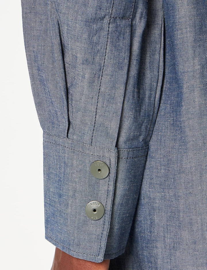 G-STAR Damen V-Neck Tunic Dress S Blau (Raw Denim D19054-d186-001), S Blau (Raw Denim D19054-d186-00