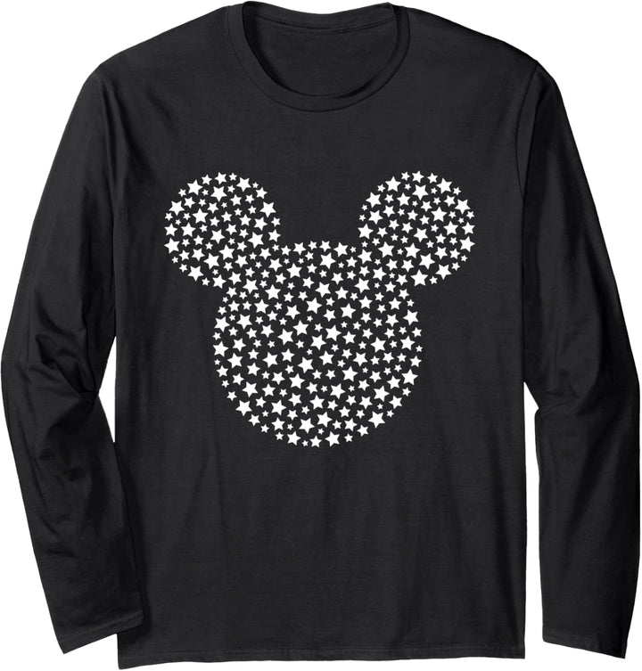 Disney Mickey Mouse Stars Langarmshirt