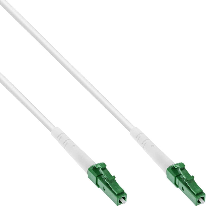 InLine® LWL Simplex Kabel, FTTH, LC/APC 8° zu LC/APC 8°, 9/125µm, OS2, 50m LC/APC 8° zu LC/APC 8° 50