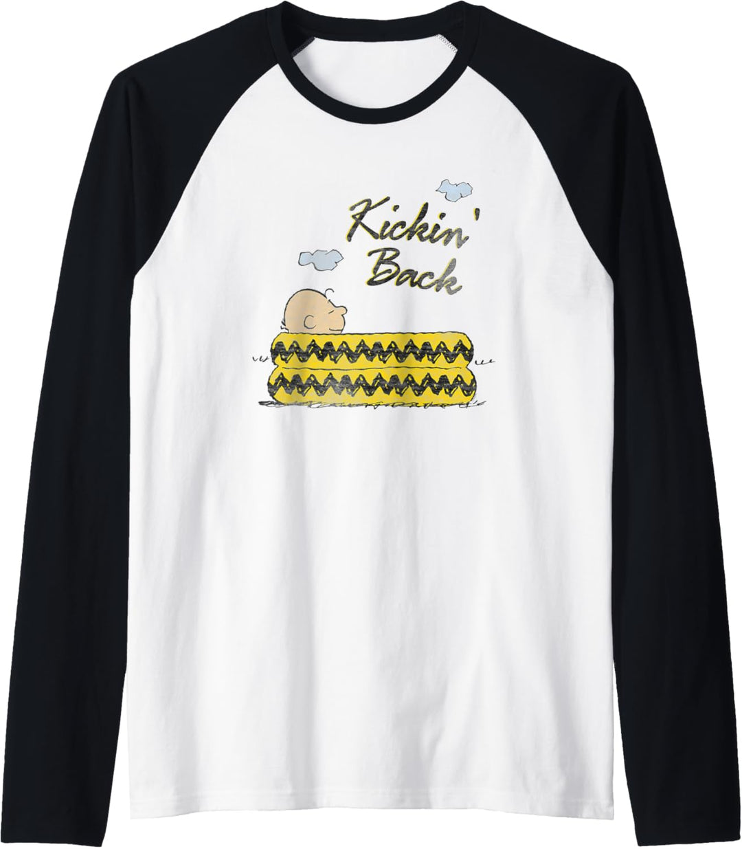 Peanuts Kickin 'Back Charlie Brown Raglan