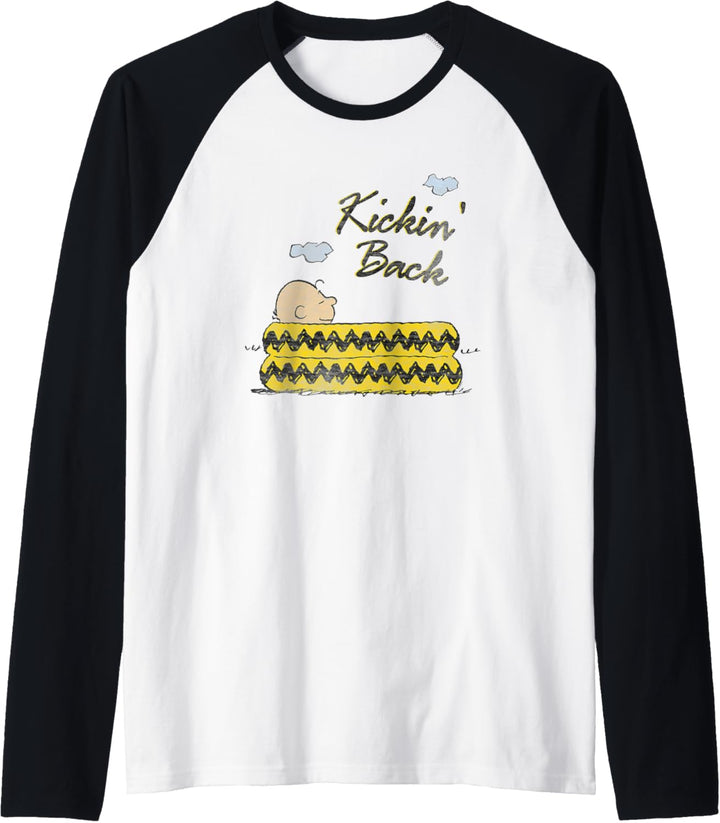 Peanuts Kickin 'Back Charlie Brown Raglan