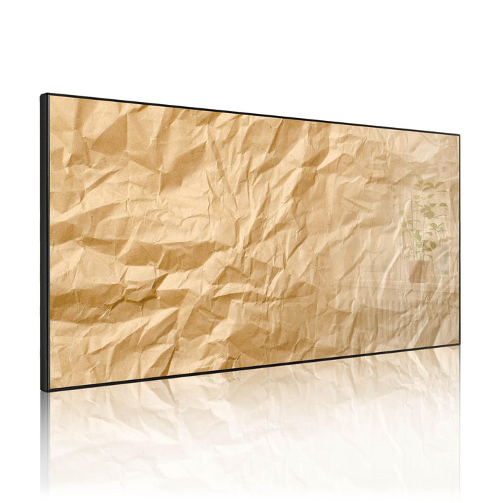 banjado Magnettafel schwarz 78 x 37cm / Magnetwand Metall/Magnetpinnwand als Memoboard/Pinnwand Magn