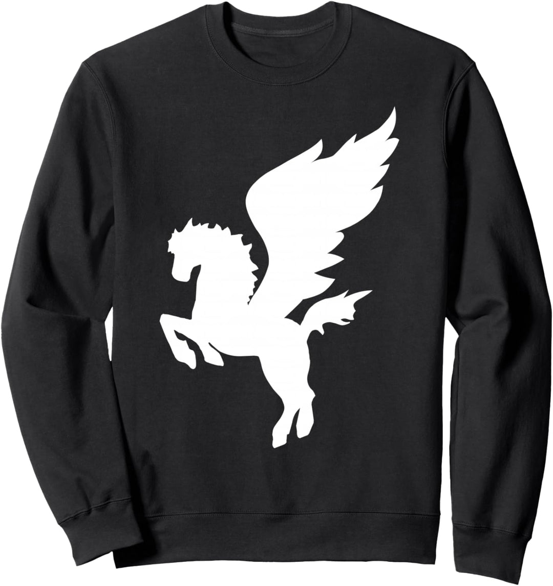 Pegasus Geflügeltes Pferd Griechische Mythologie Pegasos Sweatshirt