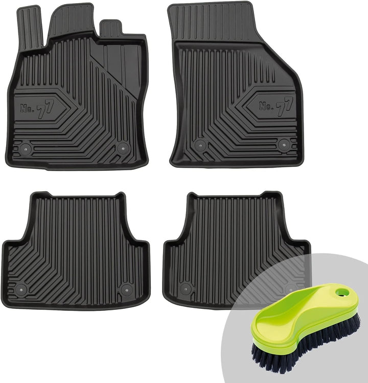 FROGUM No.77 Gummimatten Ganzjahresset von Auto Fussmatten Autofussmatten für Audi A3 8V 2013-2020 |
