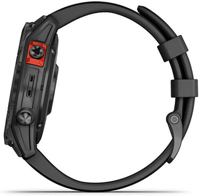 Garmin fenix 7 – GPS-Multisport-Smartwatch mit Farbdisplay und Touch-/Tastenbedienung, TOPO-Karten,