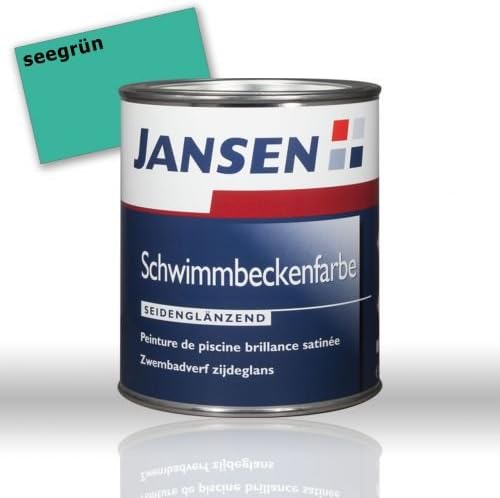 JANSEN Schwimmbeckenfarbe 2,5L Farbe: seegrün
