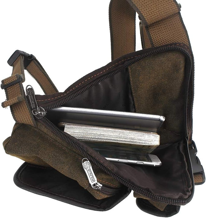 Hebetag Nylon Drop Leg Bag Hiking Waist Pack for Men Women Tactical Motorcycle Bike Cycling Riding T