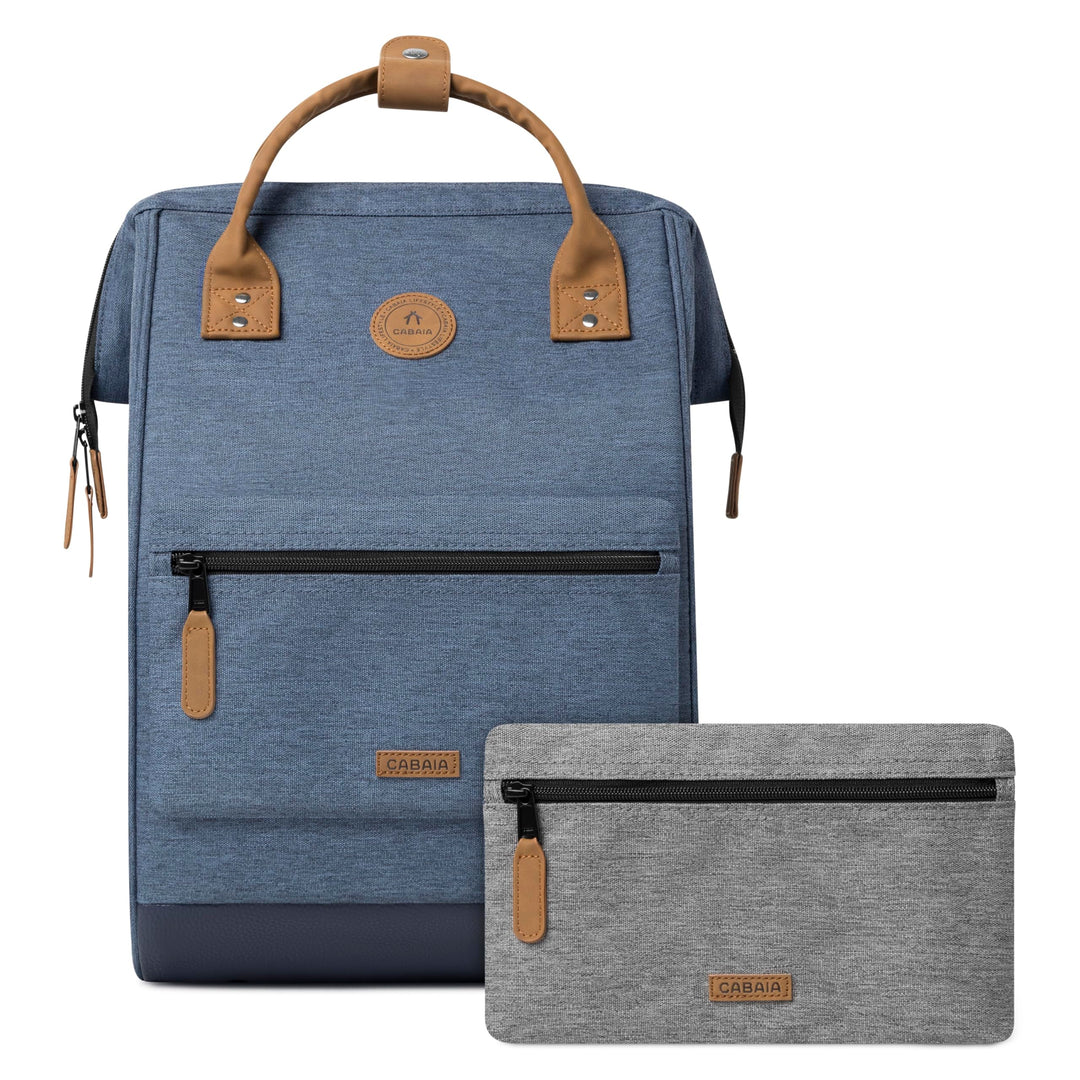 Cabaïa - Adventurer Rucksack Paris Maxi 23L - Wasserabweisend - Laptopfach bis zu 15 Zoll - 2 Vorder