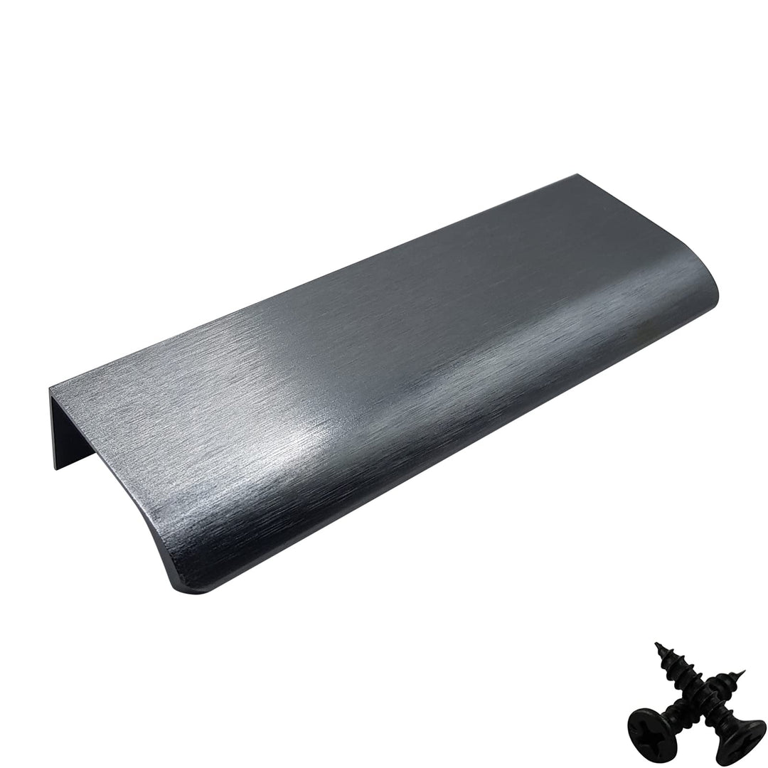 M4TEC Verdeckte Fingerzug-Griffe aus Metall Kantendesign Moderne Küchentürgriffe Schrankzuggriffe Sc