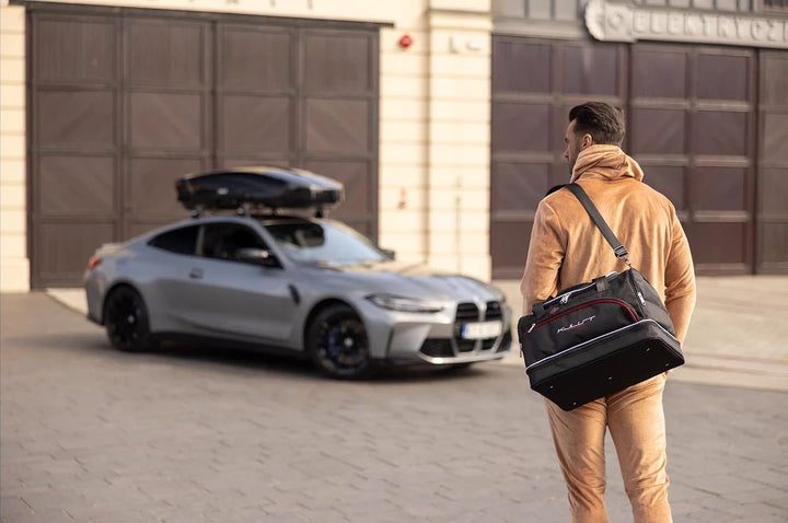 KJUST Dedizierte Kofferraumtaschen 3 stk kompatibel mit AUDI A1 II (GB) 2018+
