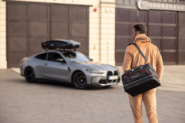 KJUST Dedizierte Reisetaschen 4 stk kompatibel mit BMW 3 LIMOUSINE F30 2012-2018