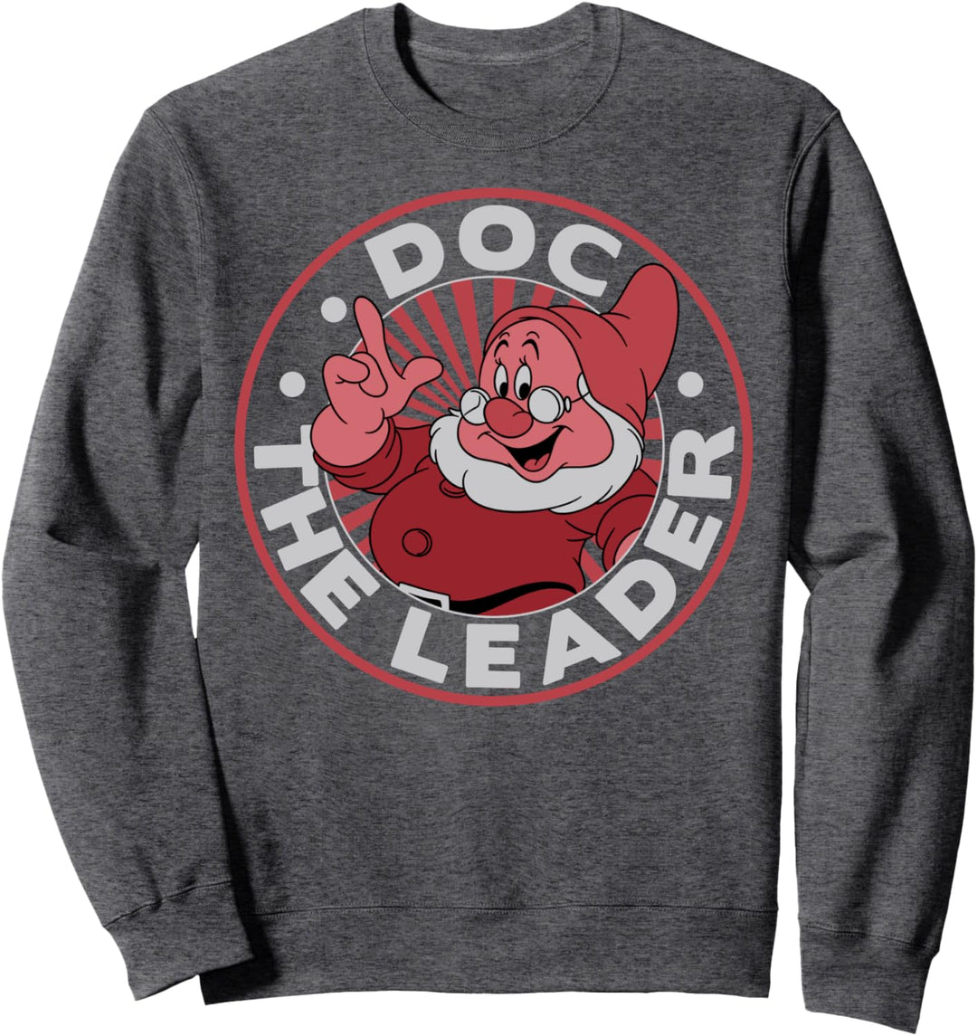Disney Snow White Doc The Leader Circle Sweatshirt