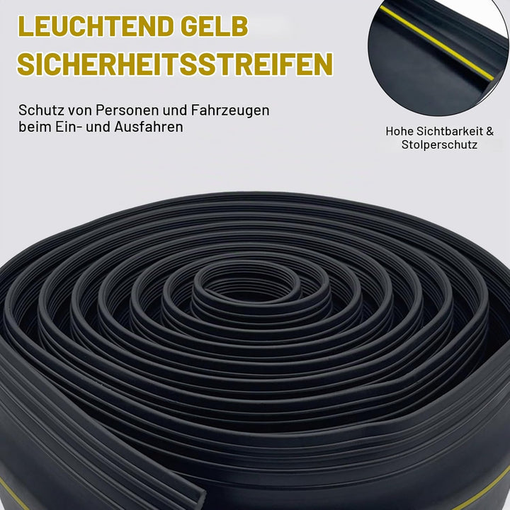 Garagentor Dichtung 3M universeller Schwellendichtung Wetterfeste Gummi-Bodenabdichtung，Gummi DIY Bo