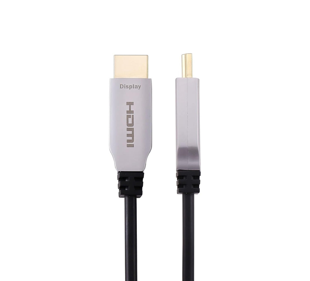 Tradebit - 8K HDMI Fibre Optic Cable 15M HDMI 2.1 48Gbps 8K @ 60Hz 4K @ 120Hz Dynamic HDR/eARC/HDCP