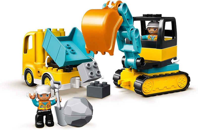 Lego Duplo - Set: 10931 Bagger und Laster + 10930 Radlader