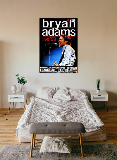 Bryan Adams - Don't Give Up, Frankfurt 1999 » Konzertplakat/Premium Poster | Live Konzert Veranstalt