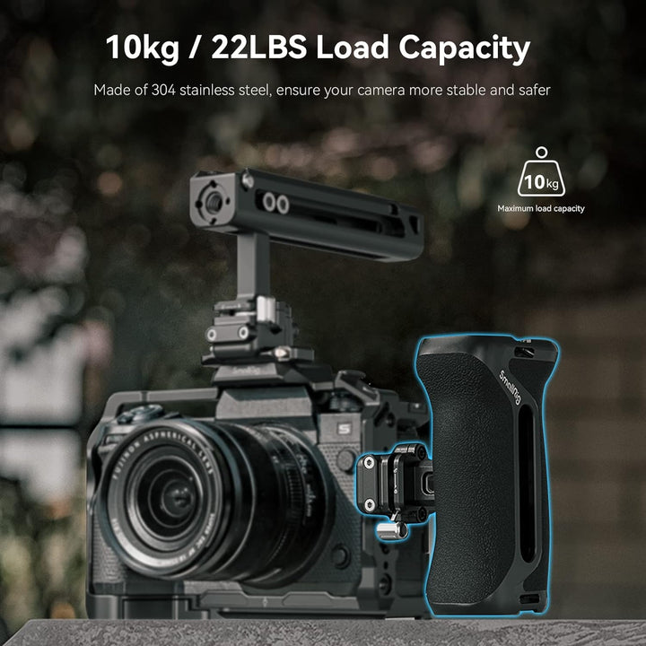 SMALLRIG NATO Side Handle Snap On Seitengriff Schnellverschluss-Design, nach Oben/unten verstellbar,