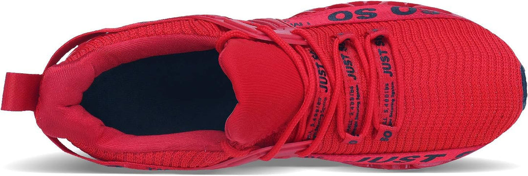 JSLEAP Herren Laufschuhe Turnschuhe Sportschuhe Sneaker Running Tennis Schuhe Atmungsaktiv Leichtgew