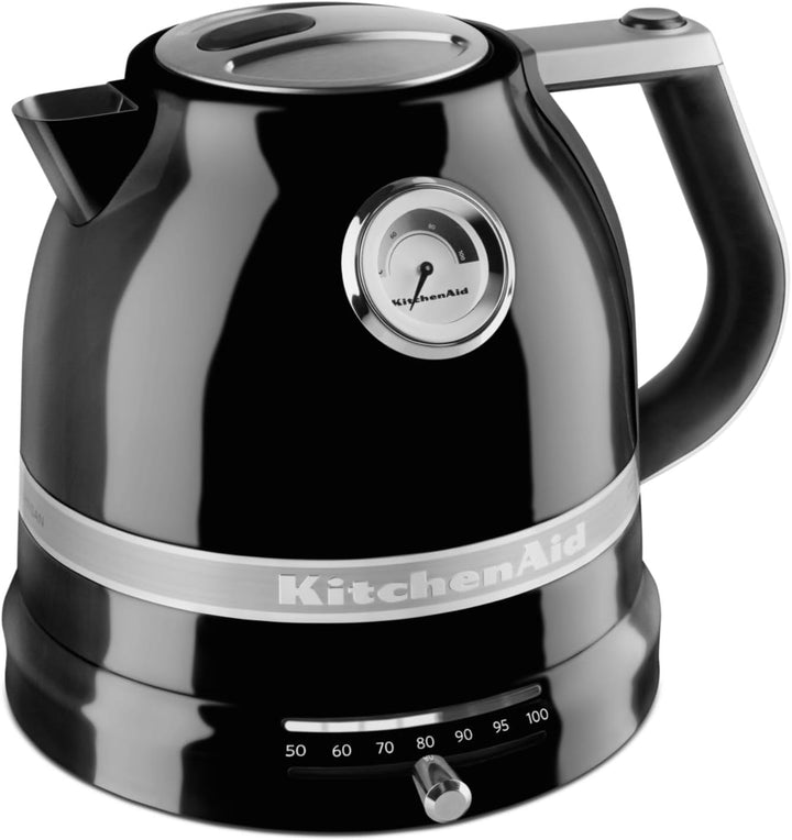 Kitchenaid 5KEK1522EOB Artisan-Wasserkocher, schwarz 1.5 Liter Onyx Black, 1.5 Liter Onyx Black