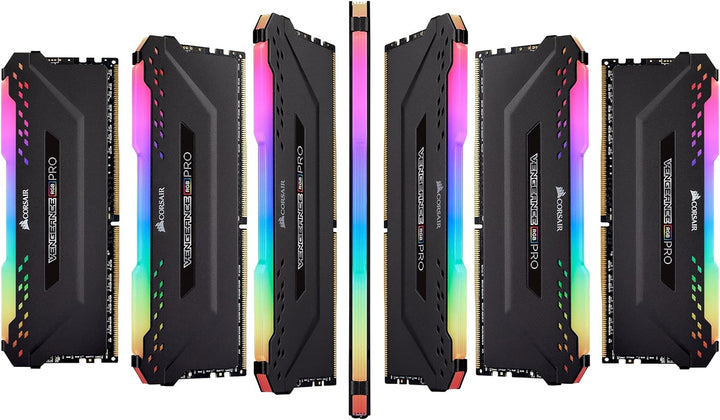 Corsair Vengeance RGB PRO 8GB (1x8GB) DDR4 3200 (PC4-25600) C16 Arbeitsspeicher, AMD Ryzen optimiert